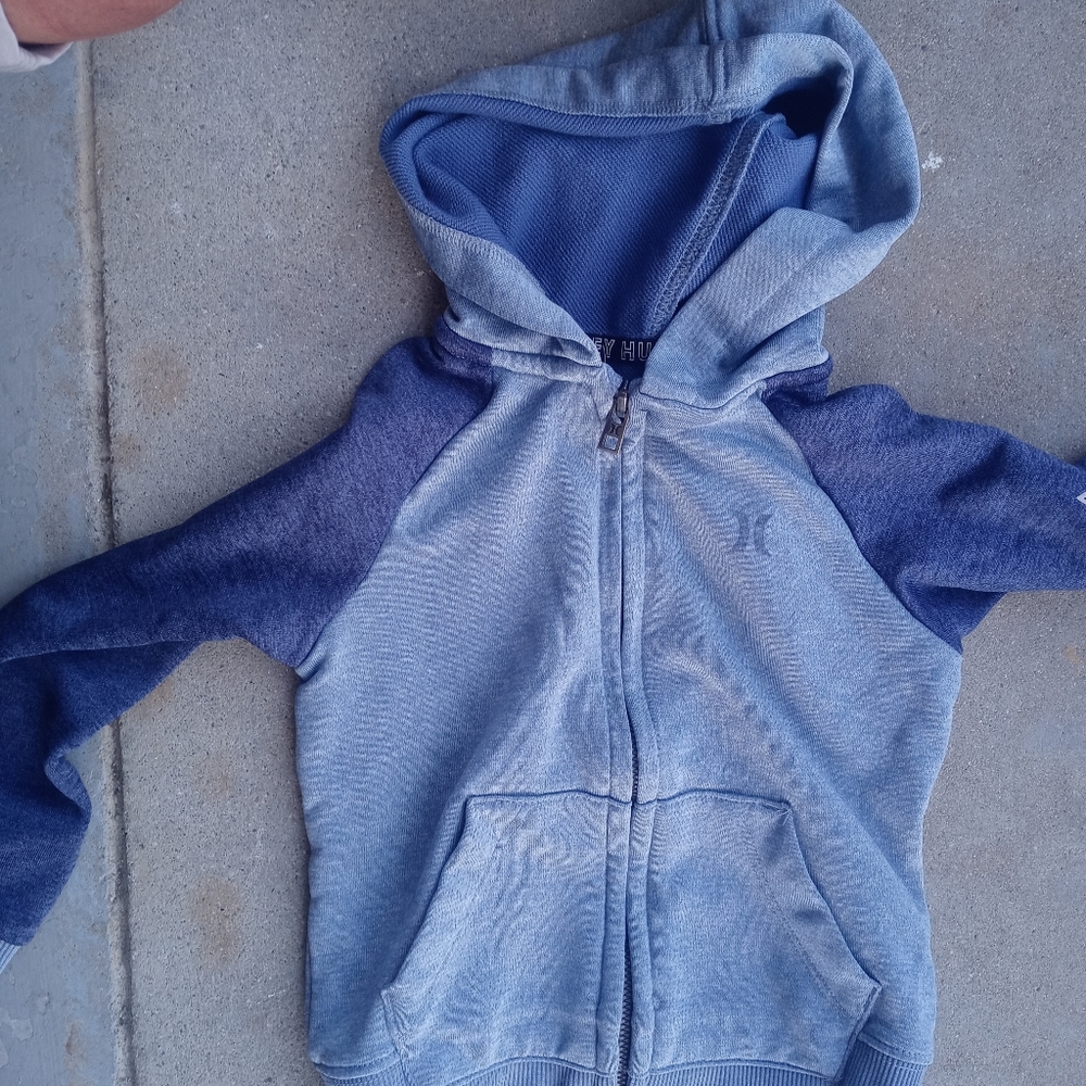 Hurley boys 2t blue hoodie